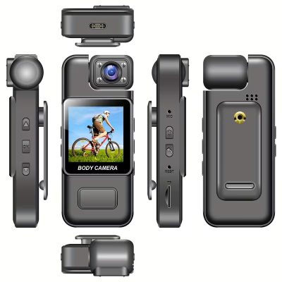 Action Camera with Rotatable Lens, Built-in 1000mAh Long-lasting Battery, No Memory Card Included, Portable Recorder. for Outdoor Travel and Adventure, Capturing Beautiful Life Moments